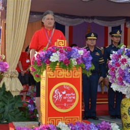 สมเด็จพระเทพรัตนราชสุดาฯ สยามบรมราชกุมารี เสด็จฯเปิดงานตรุษจีนเยาวราช ชาวไทยเชื้อสายจีน ประจำปี 2557